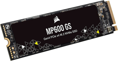 Corsair MP600 GS 500GB PCIe 4.0 (Gen 4) x4 NVMe M2 Internal SSD : CSSD-F0500GBMP600GS