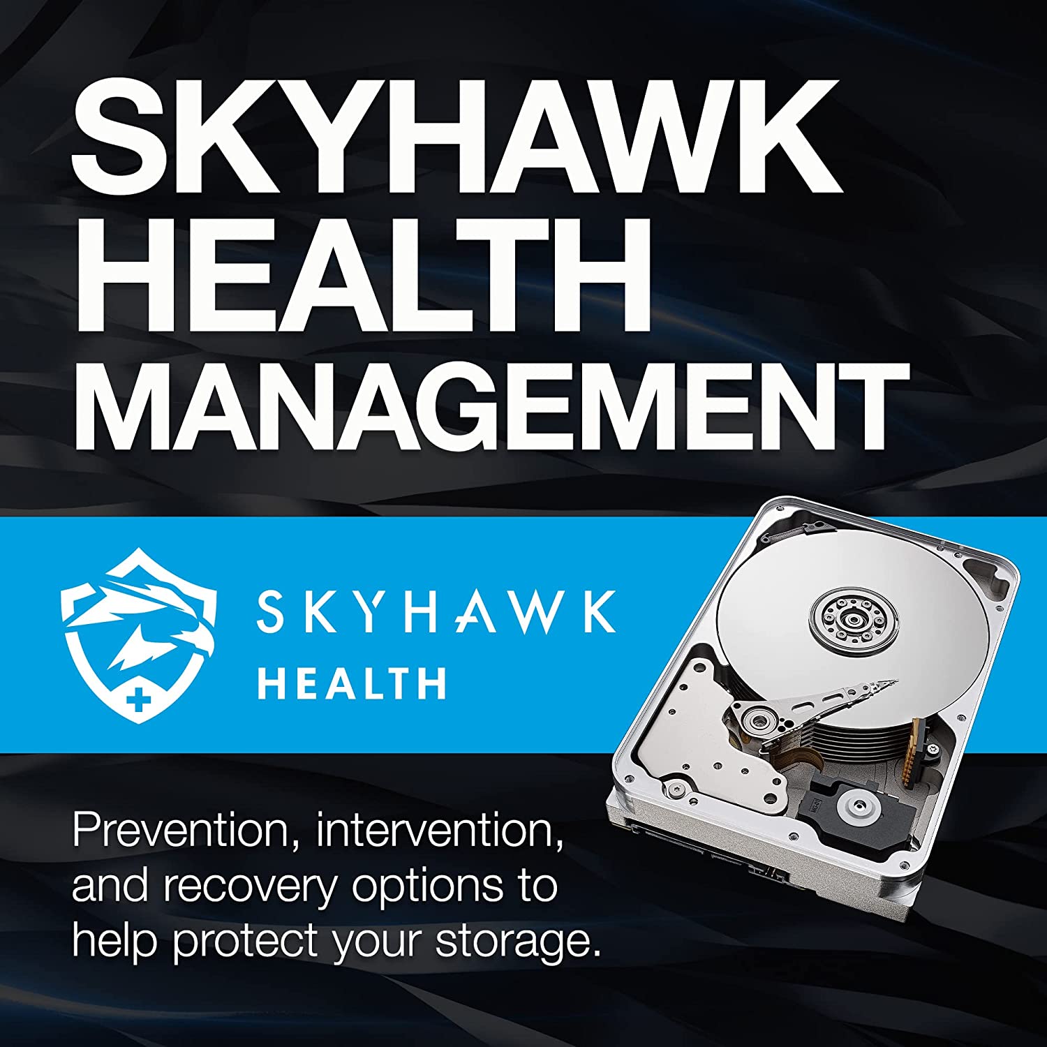 Seagate 10TB SkyHawk AI Surveillance, 3.5 Inch Hard Drive : ST10000VE0008 Hard Drives JS Bazar