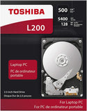 Toshiba 500GB L200 Slim Mobile 7 mm 2.5-Inch SATA Internal Hard Drive : HDWK105UZSVA Hard Drives JS Bazar