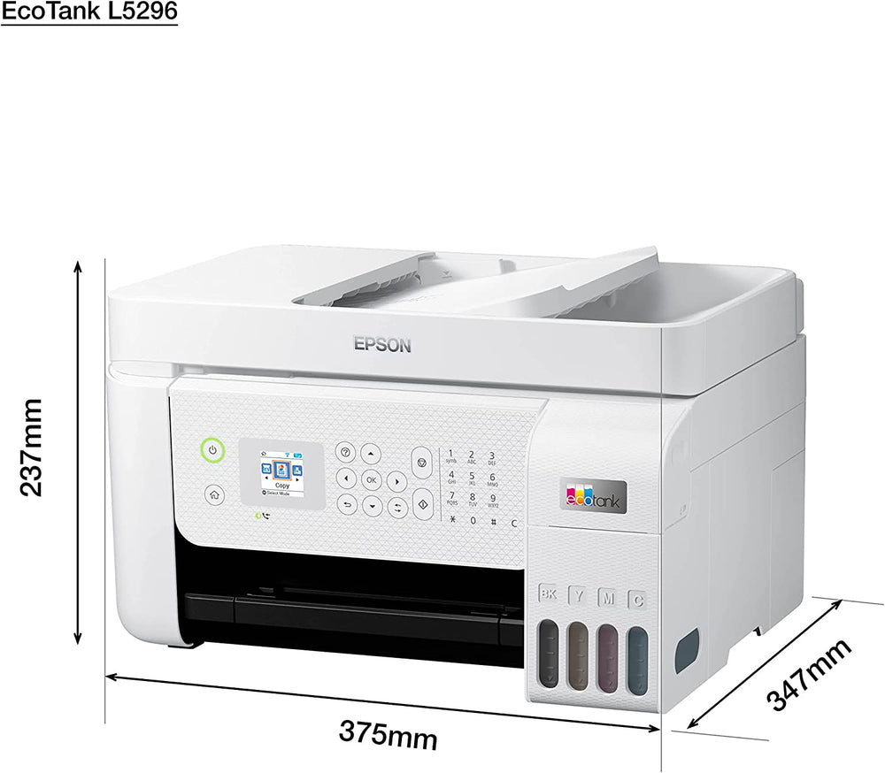 Epson Ecotank L5296 Office Ink Tank Printer A4 Color 3-In-1 Printer - JS Bazar