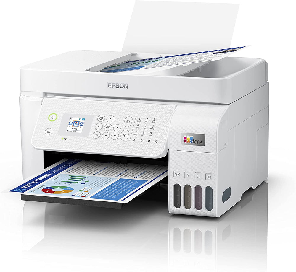Epson Ecotank L5296 Office Ink Tank Printer A4 Color 3-In-1 Printer - JS Bazar