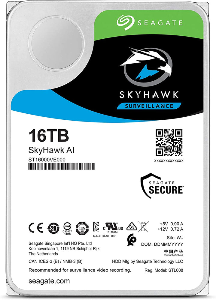 Seagate SkyHawk AI 16TB SATA III 3.5
