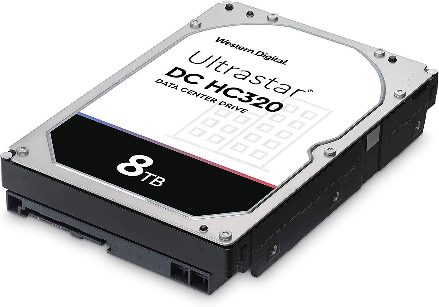 WD/HGST Ultrastar 7K8 (3.5’’, 8TB, 256MB, 7200 RPM, SATA 6Gb/s, 512E SE) Hard Drive : HUS728T8TALE6L4 Hard Drives JS Bazar