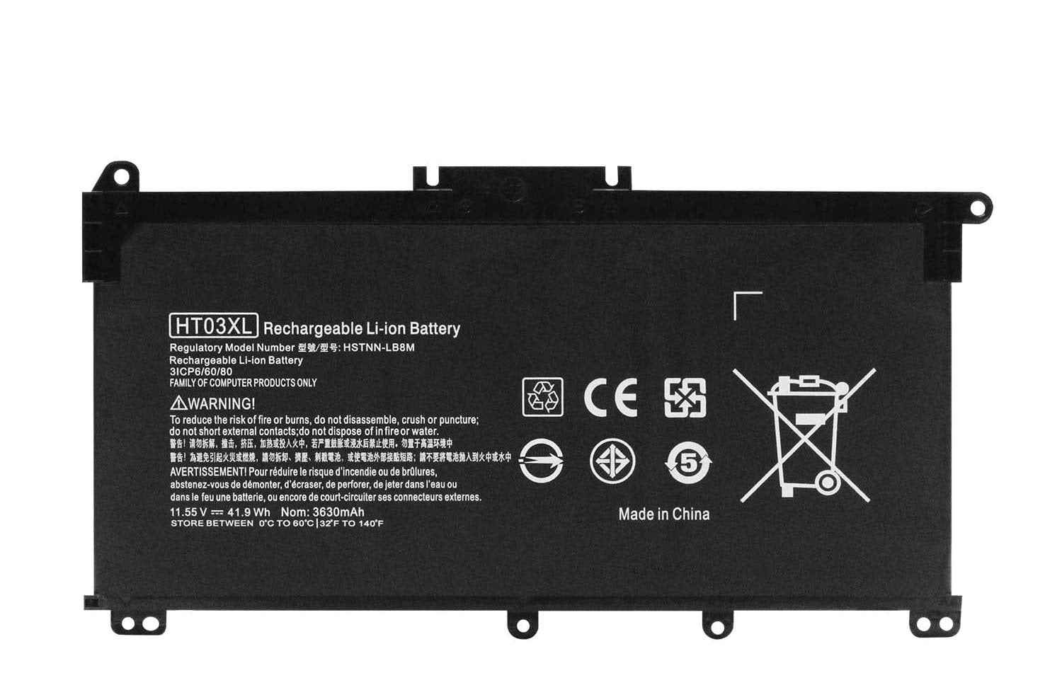 HT03XL Battery For Pavilion HP star 14-CE0025TU 14-CE0034TX 15-CS0037T 250 255 G7 HSTNN-LB8L L11421-421 HSTNN-LB8M/DB8R Laptop Batteries JS Bazar