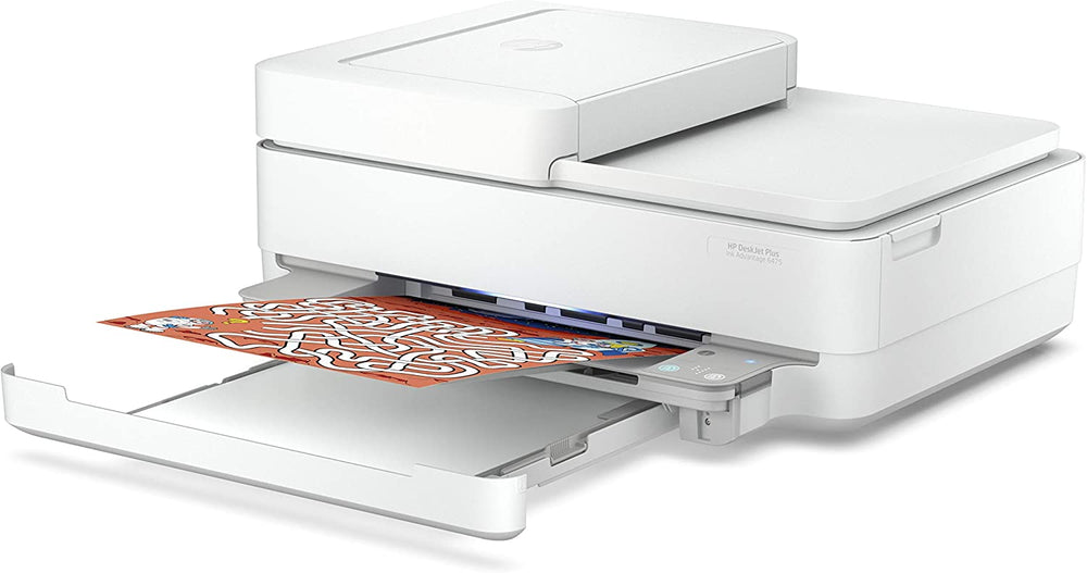 HP DeskJet Plus Ink Advantage 6475 All-in-One Printer, Wireless, Print, copy, scan & Fax - 5SD78C - JS Bazar