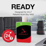 Seagate 4TB Ironwolf NAS Internal Hard Drive, SATA 6Gb/s 3.5'', 256MB Cache : ST4000VN006 Hard Drives JS Bazar