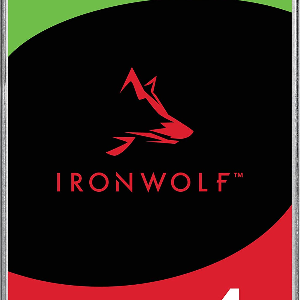 Seagate 4TB Ironwolf NAS Internal Hard Drive, SATA 6Gb/s 3.5'', 256MB Cache : ST4000VN006 Hard Drives JS Bazar
