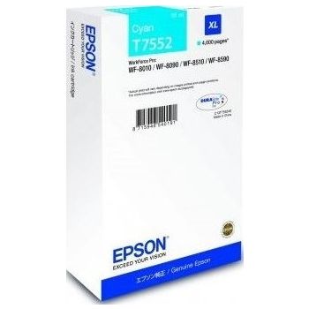 Epson T7552 High Capacity Cyan Ink Cartridge (C13T755240) Cartridges JS Bazar