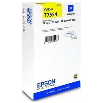 Epson T7554 High Capacity Yellow Ink Cartridge (C13T755440) Cartridges JS Bazar
