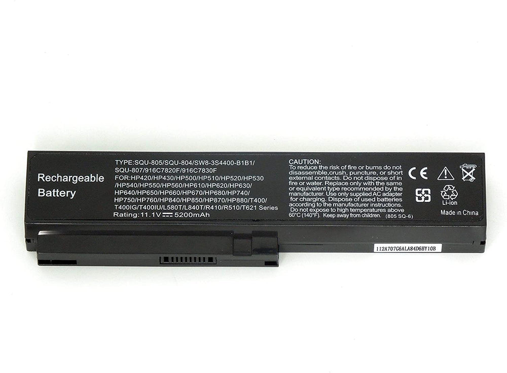 LG SQU-805 SQU-804 SQU-807 SW8-3S4400-B1B1 916C7820F 916C7830F Replacement Laptop Battery - JS Bazar