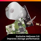 Western Digital 8TB Red Plus NAS Internal Hard Drive HDD, 5640 RPM Class : WD80EFZZ Hard Drives JS Bazar