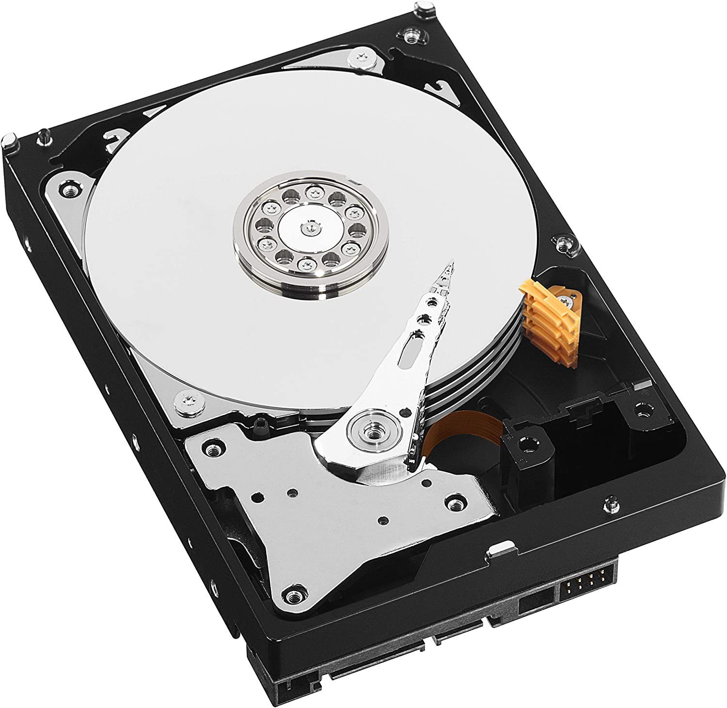 Western Digital 1TB WD Red Plus NAS Internal Hard Drive, 64 MB Cache Size : WD10EFRX Hard Drives JS Bazar