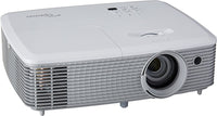 Optoma W400 WXGA 4000 ANSI Lumens DLP Projector, 3D Ready, White : 95.78C01GC0E - JS Bazar