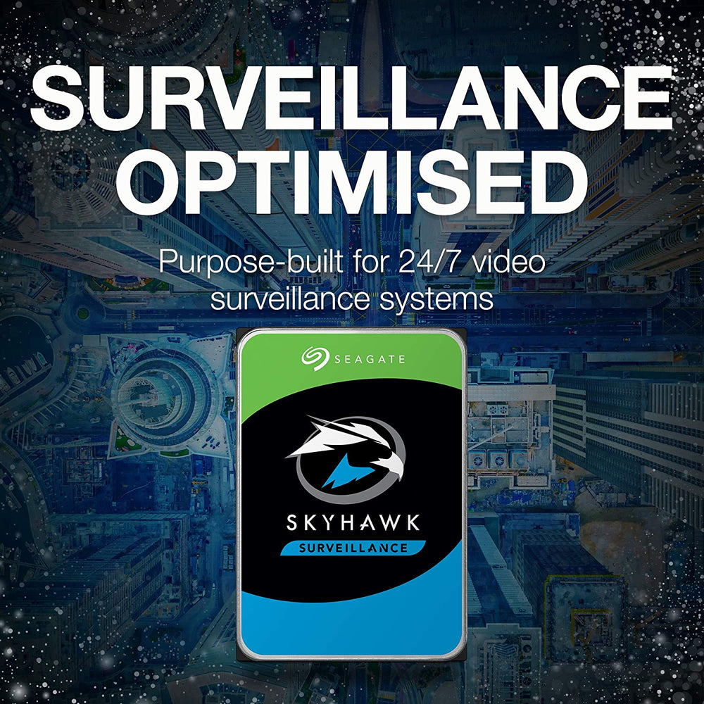 Seagate 6TB SkyHawk Surveillance Hard Drive - SATA 6Gb/s 128MB Cache Internal Drive : ST6000VX0023 - JS Bazar