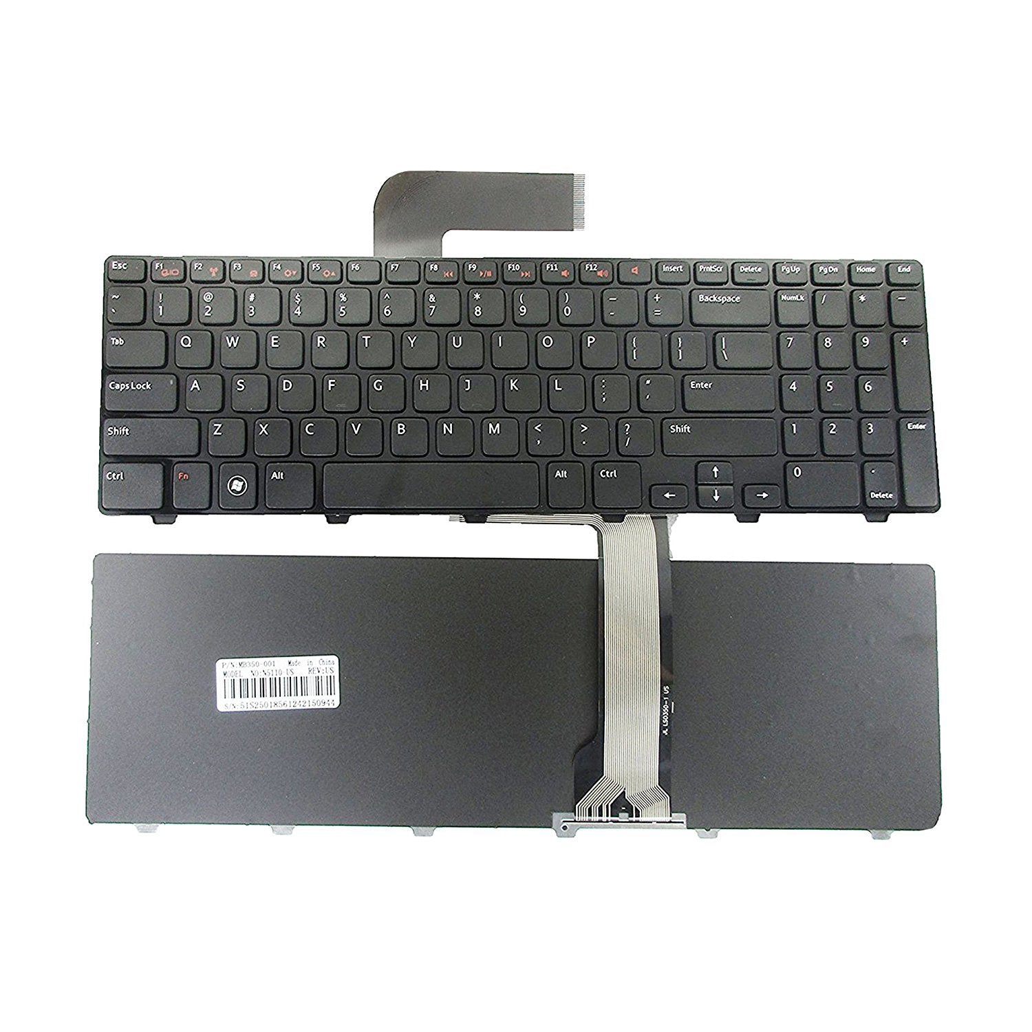 Laptop Keyboard for Dell Inspiron 15R N5110 5110 Laptop Keyboard Laptop Keyboard JS Bazar