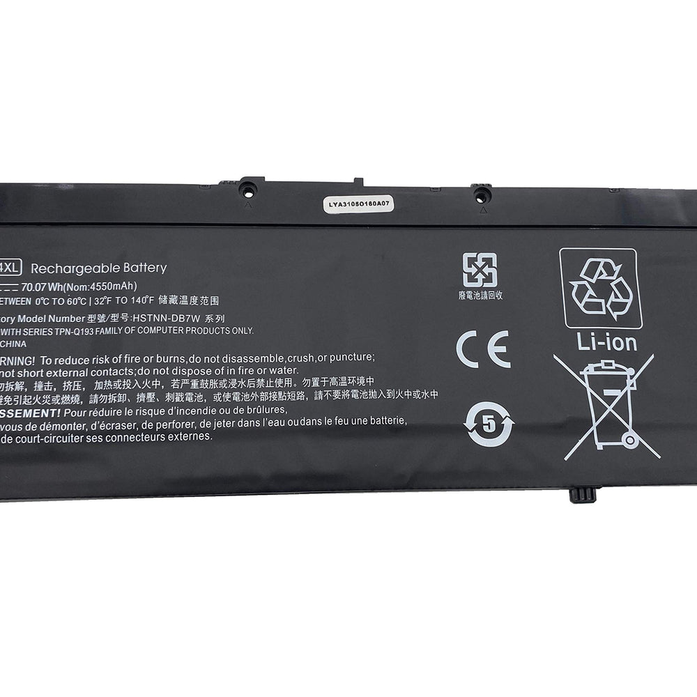 SR04XL battery for HP Omen 15-CE, Pavilion Gaming 15-CX, Pavilion POWER 15-CB - JS Bazar