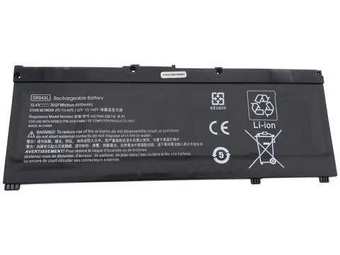 SR04XL battery for HP Omen 15-CE, Pavilion Gaming 15-CX, Pavilion POWER 15-CB - JS Bazar