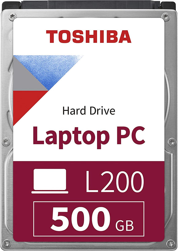 Toshiba 500GB L200 Slim Mobile 7 mm 2.5-Inch SATA Internal Hard Drive : HDWK105UZSVA