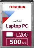 Toshiba 500GB L200 Slim Mobile 7 mm 2.5-Inch SATA Internal Hard Drive : HDWK105UZSVA Hard Drives JS Bazar