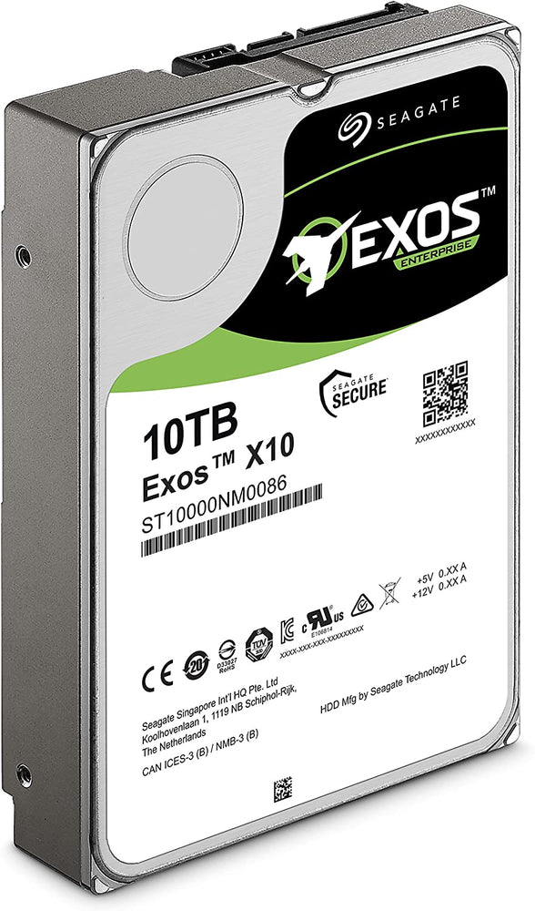 Seagate Exos X10 10TB 512e SATA 6Gb/s 7200 RPM 3.5-Inch Enterprise Internal Hard Drive : ST10000NM0086 - JS Bazar