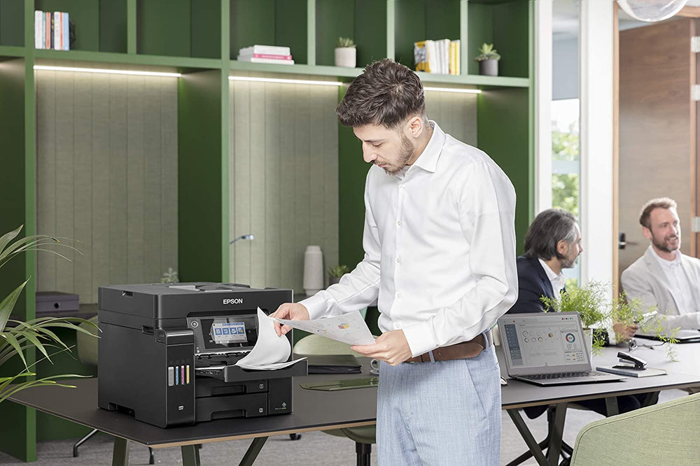 Epson EcoTank L6550 Wi-Fi Duplex All In One Business Printer with ADF - JS Bazar