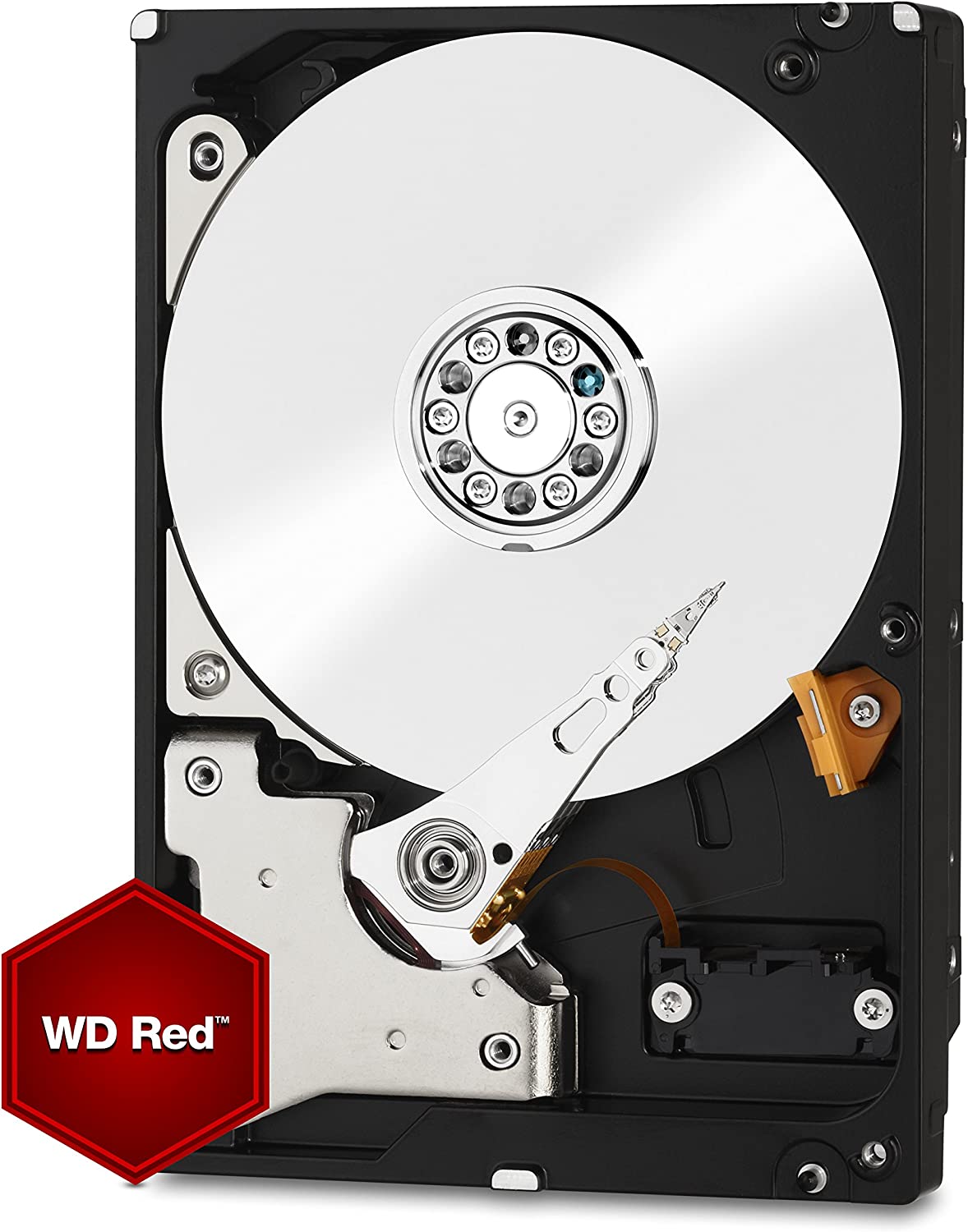 Western Digital 1TB WD Red Plus NAS Internal Hard Drive, 64 MB Cache Size : WD10EFRX Hard Drives JS Bazar