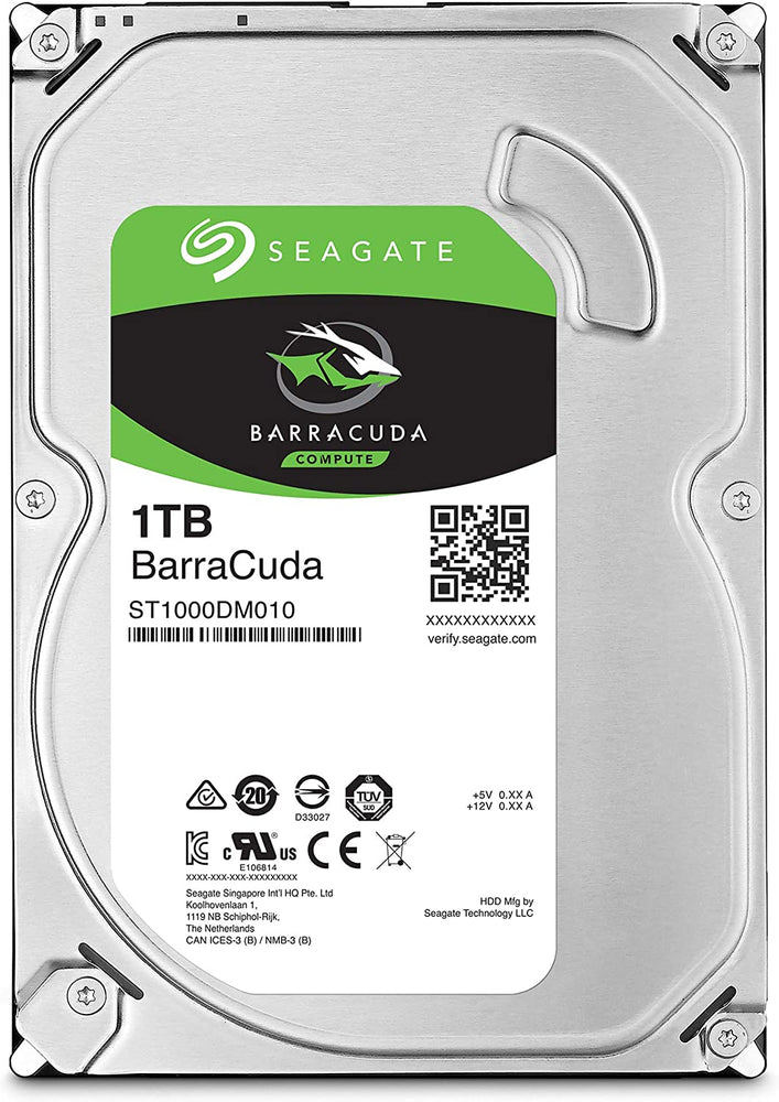 Seagate 1TB BarraCuda SATA III 3.5-Inch Internal HDD : ST1000DM010 - JS Bazar