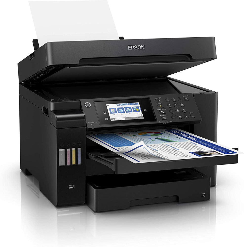 Epson EcoTank L15160 Print, Copy, Scan and fax, Black Printer - JS Bazar