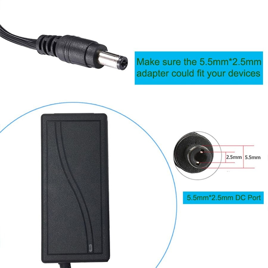 48V 1A AC/DC Desktop Power Supply Pin Size 5.5*2.5 Charger JS Bazar