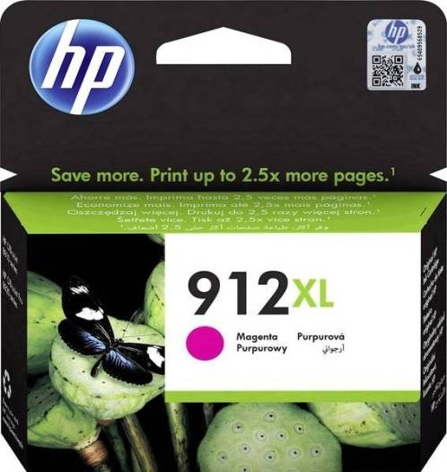 HP 912 XL Ink cartridge Original Magenta Ink cartridge : 3YL82AE XL Cartridges JS Bazar
