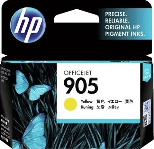 HP 905 Yellow Original Ink Cartridge : T6L97Y Cartridges JS Bazar