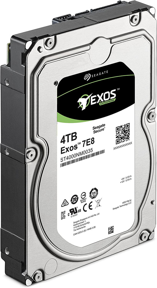 Seagate Exos Enterprise 7E8 4TB Internal Hard Drive, 3.5'Inches : ST4000NM000A - JS Bazar