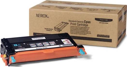 Xerox Phaser 6180 Cyan Standard Capacity Print Cartridge(113R00719) Cartridges JS Bazar
