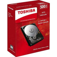 Toshiba 500GB L200 Slim Mobile 2.5-Inch 7 mm SATA Internal Hard Drive | HDWK105EZSTA - JS Bazar