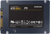 SAMSUNG 870 QVO Series 1TB SATA Internal Solid State Drive, 2.5" 4-bit, SSD, MLC V-NAND : MZ-77Q1T0BW Hard Drives JS Bazar