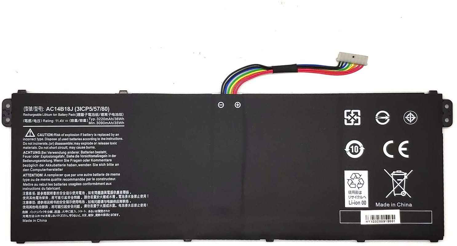AP11C3F AP11C8F Acer Tablet Battery for Acer 1ICP5/67/90-2 1ICP6/67/88-2 Tablet Laptop Batteries JS Bazar