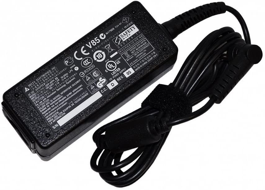 40W Acer Laptop Charger for Acer Aspire One 521 522 532H 533 722 725 753 756 5.5x1.7mm AC Power Adapter ADP-40TH Laptop Charger JS Bazar