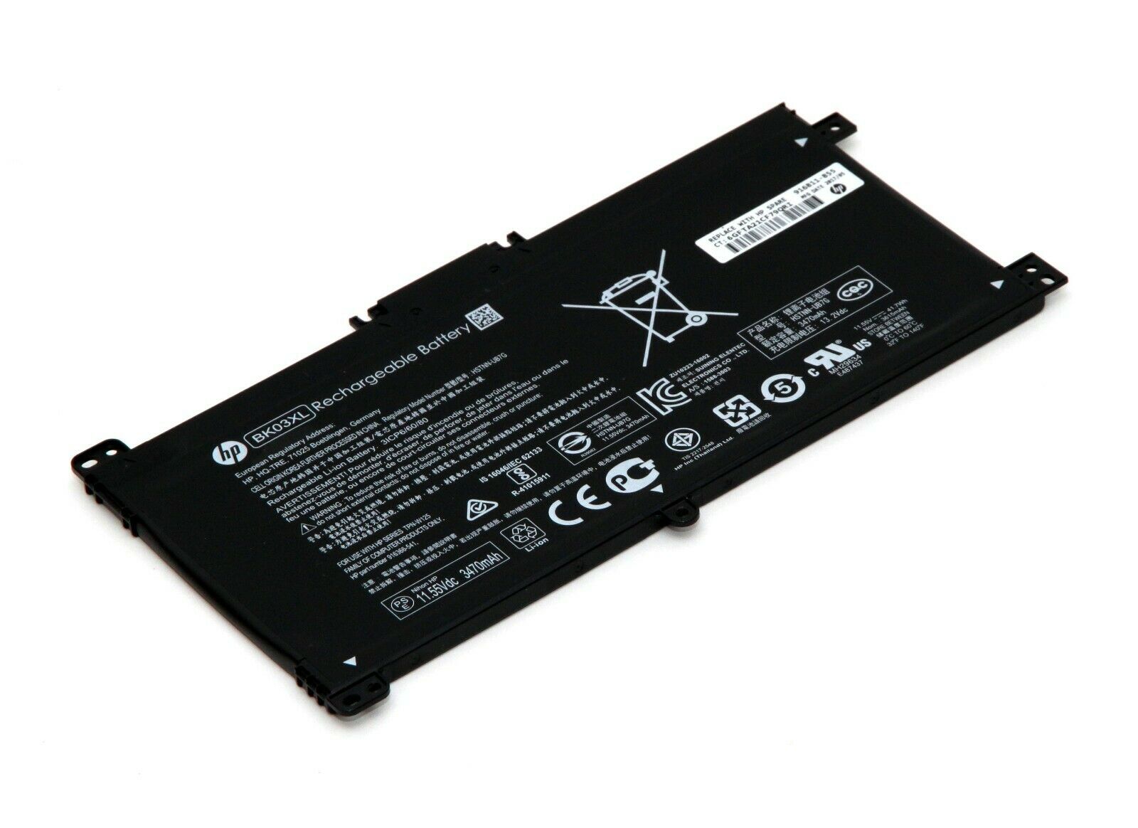 BK03XL HP Pavilion X360 14-BA010NC, Pavilion X360 14-BA037NS Replacement Laptop Battery