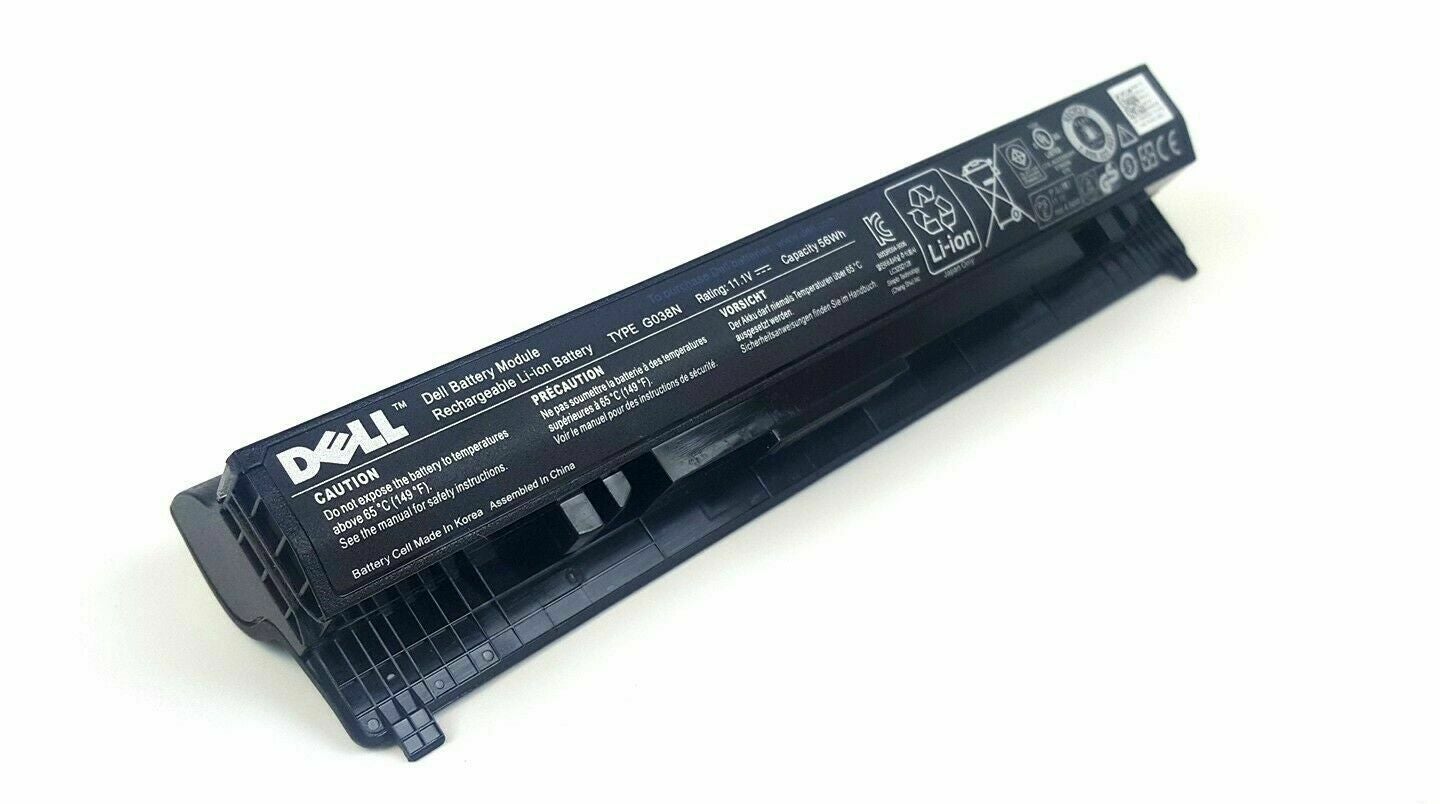G038N Laptop Battery Dell Latitude 2100, Latitude 2110, Latitude 2120 Smart Rubberized 10.1" Netbook Dell Replacement Laptop Battery Laptop Batteries JS Bazar