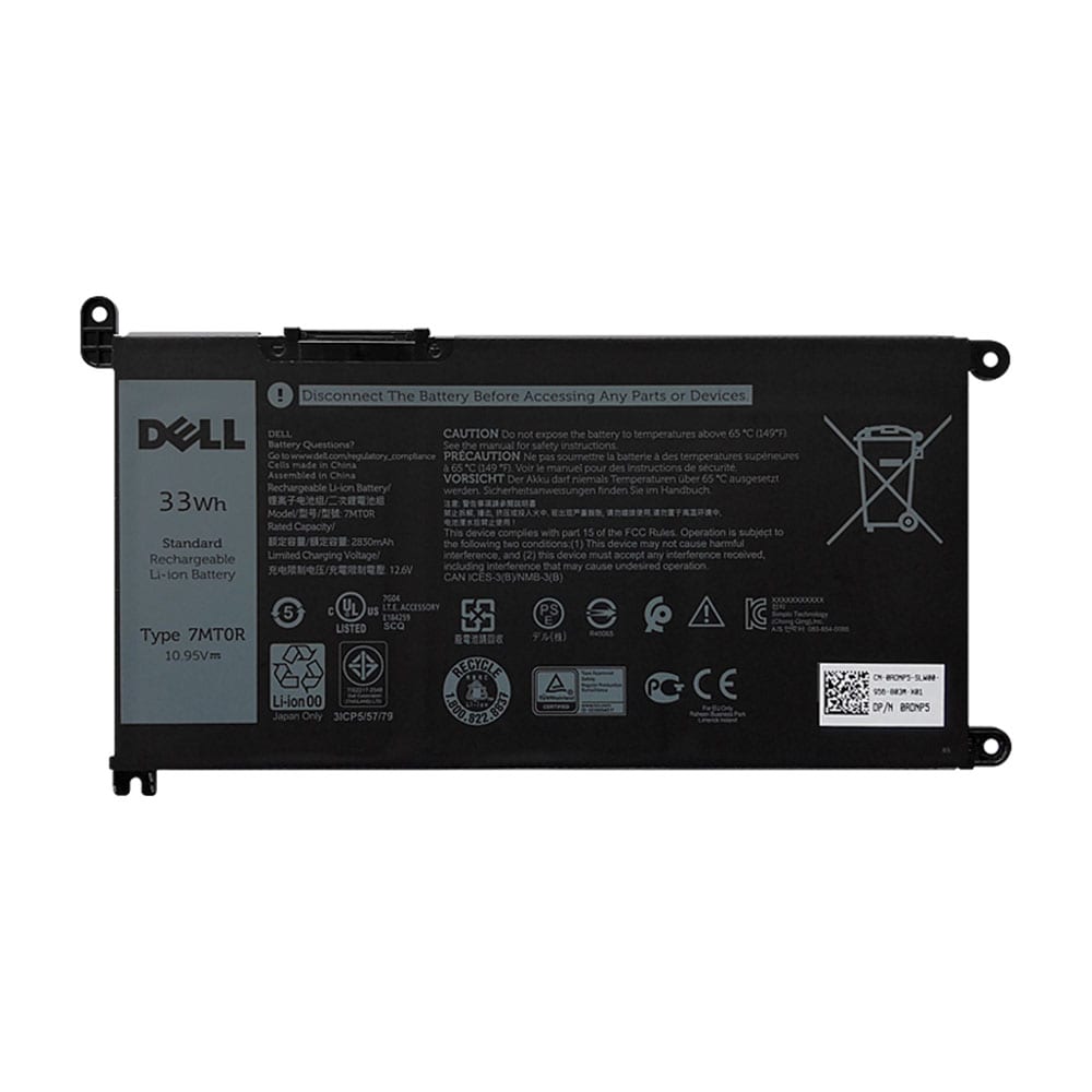 7MT0R Replacement Dell DN33X, 16DPH,P90F Replacement Laptop Battery - JS Bazar