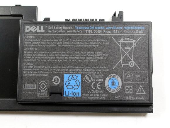 Dell Latitude D430, D420 451-10367 312-0445 JG768 PG043 GG386 Replacement Laptop Battery