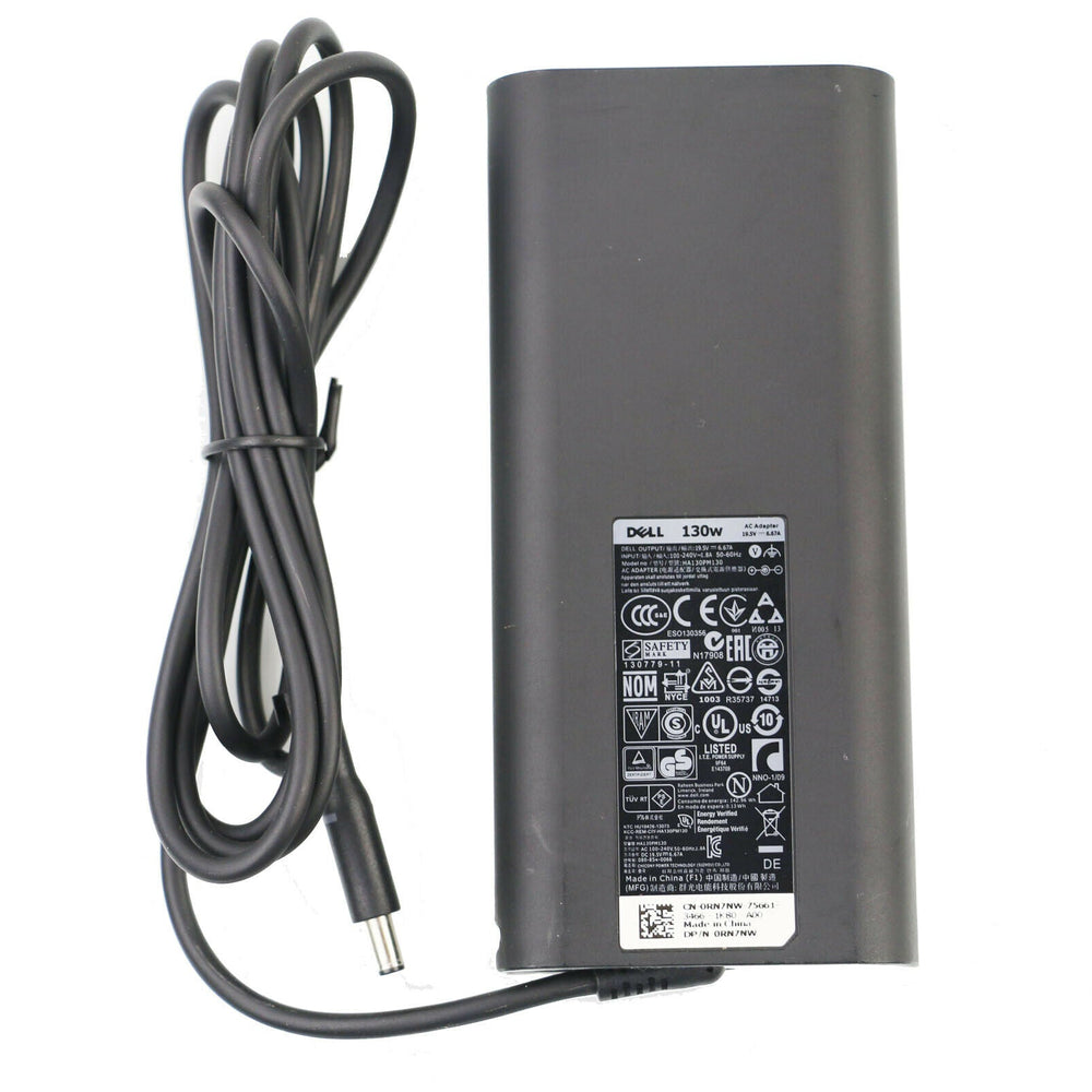 19.5V 6.67A 130W Laptop AC Power Replacement Adapter for Dell Precision M3800 Mobile Workstation XPS 15 9530, 9550 With Power Cable Laptop Charger JS Bazar