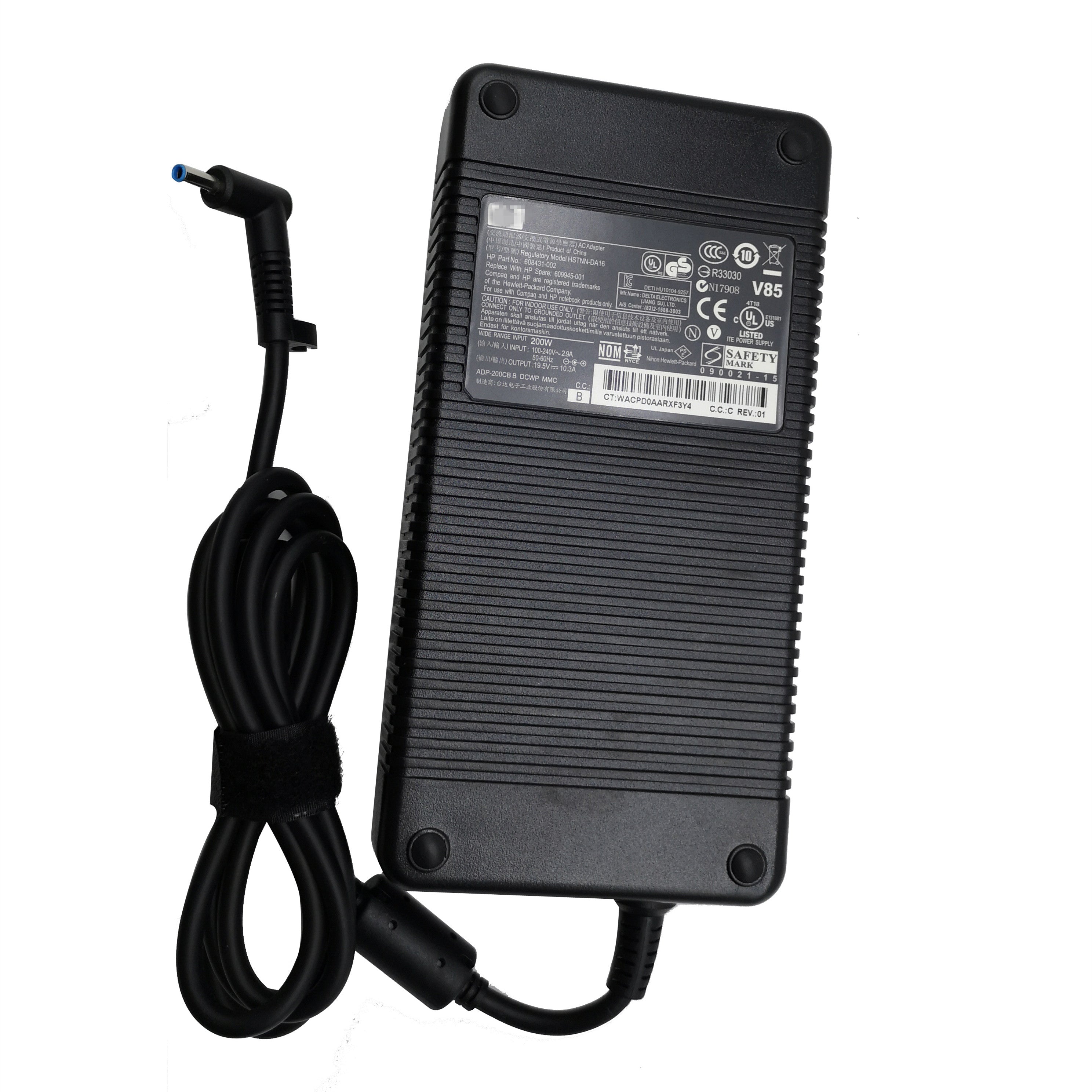 200W HP charger for HP Pavilion Gaming 15-DK0011LA, TPN-DA10 L00818-850 ADP-200HB B W2F75AA Laptop Adapter Laptop Charger JS Bazar