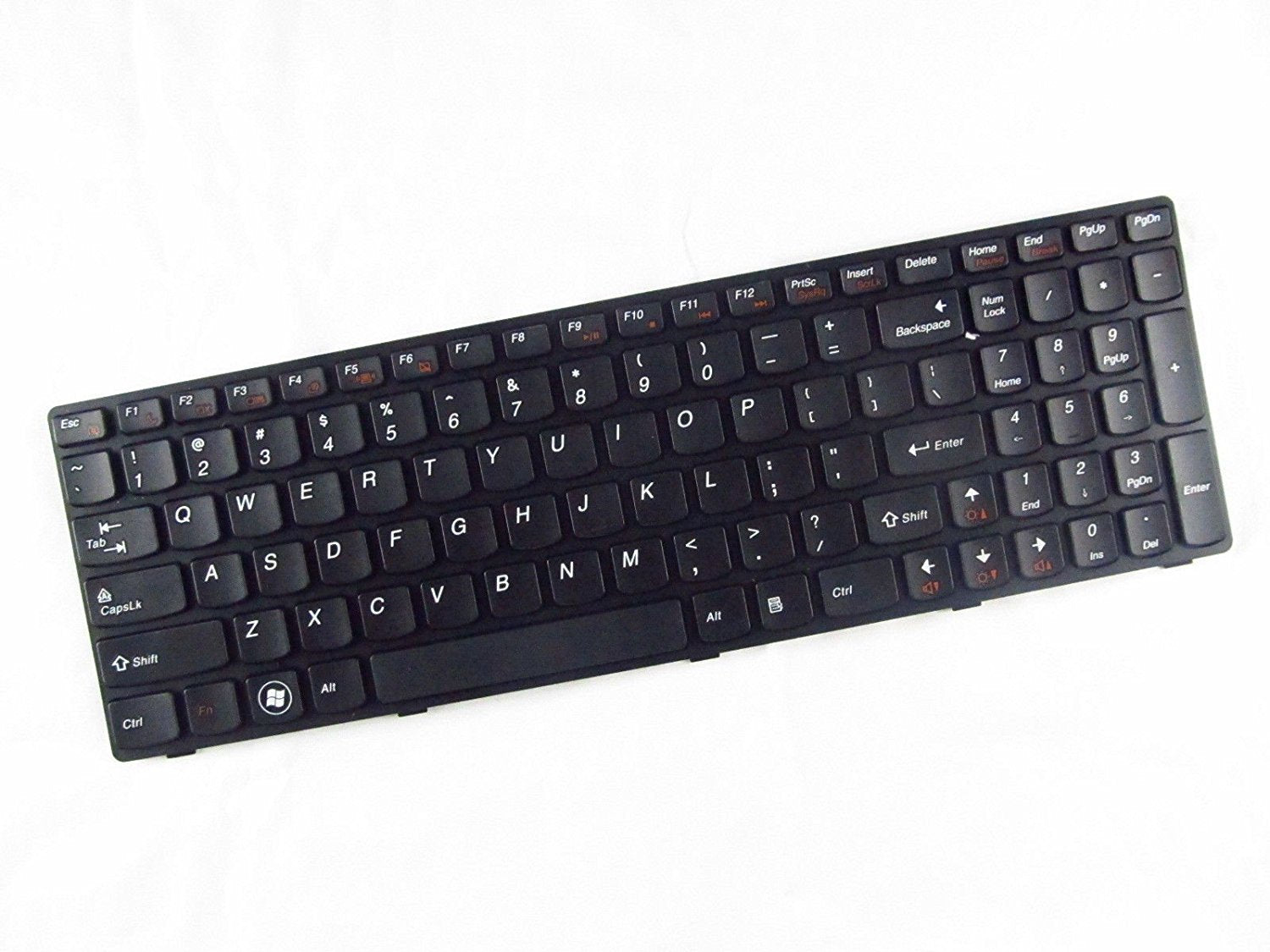 IBM Lenovo IdeaPad G580 - G585A Black Replacement Laptop Keyboard Laptop Keyboard JS Bazar