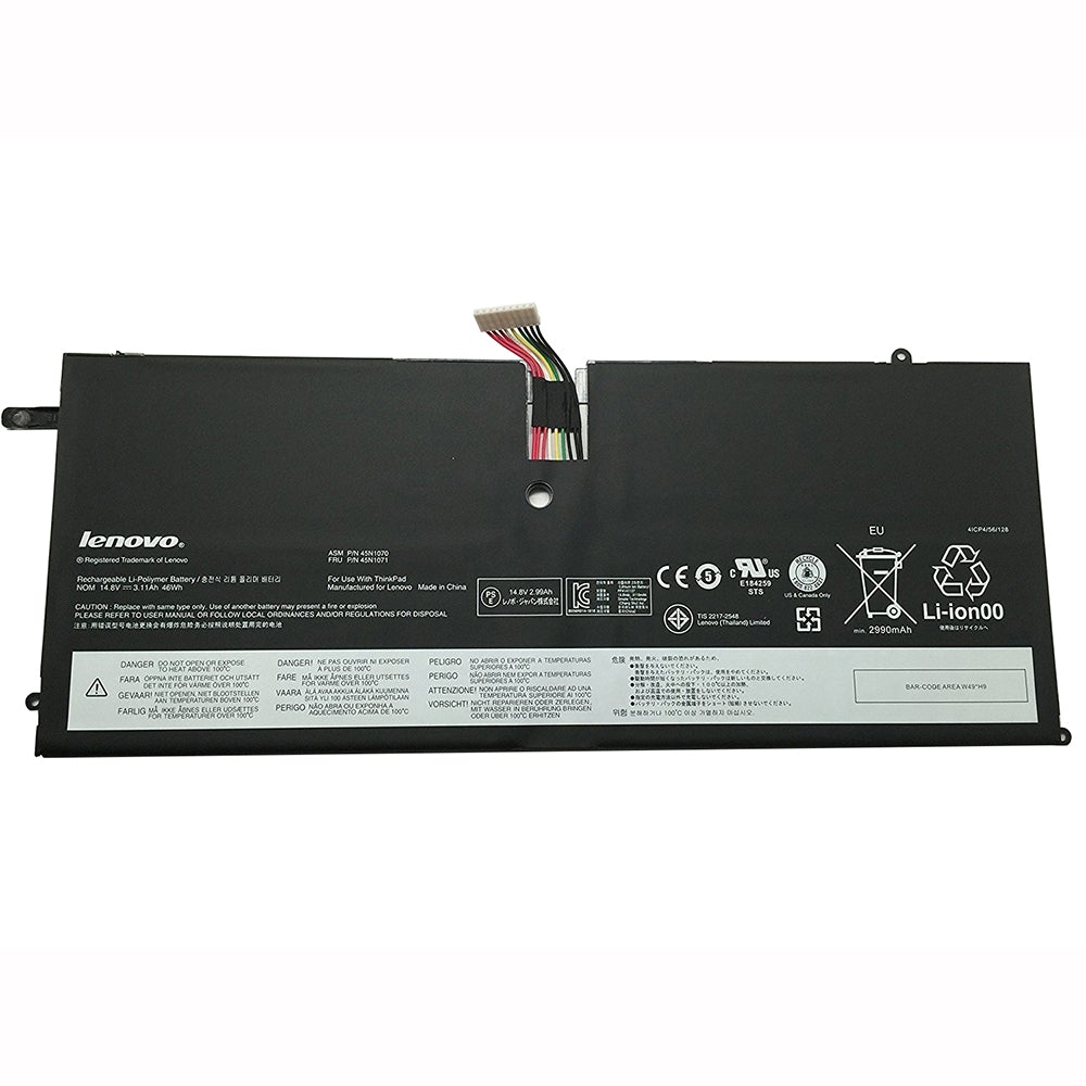 Lenovo ThinkPad New X1 Carbon, 45N1070, 45N1071 Replacement Laptop Battery - JS Bazar