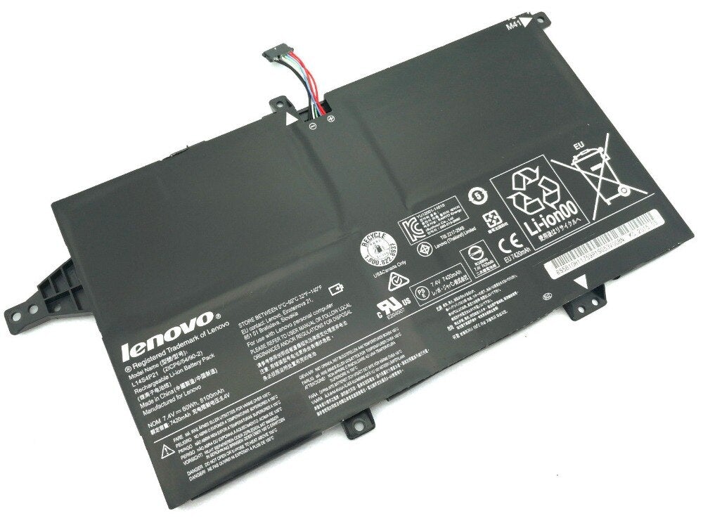 Lenovo L14M4P21 L14S4P21 Battery for Lenovo M41-70 K41-70 K4170 M41-80 L14M3P22 - JS Bazar