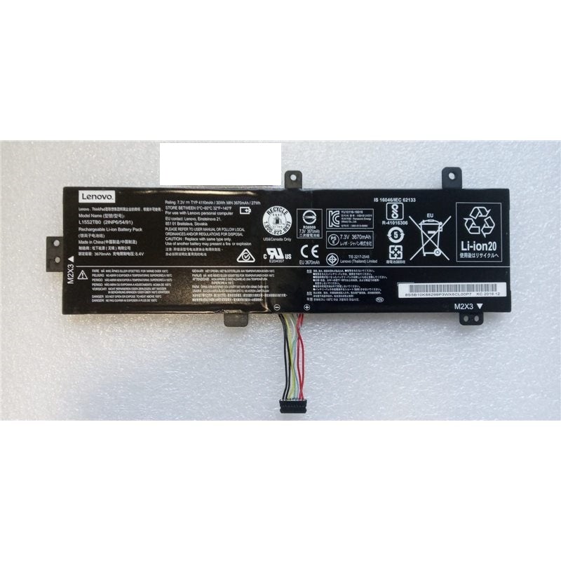 L15S2TB0 2INP6/54/91 Ideapad 310-15ABR 310-15IKB 310 151SK Replacement Laptop Battery Laptop Battery JS Bazar