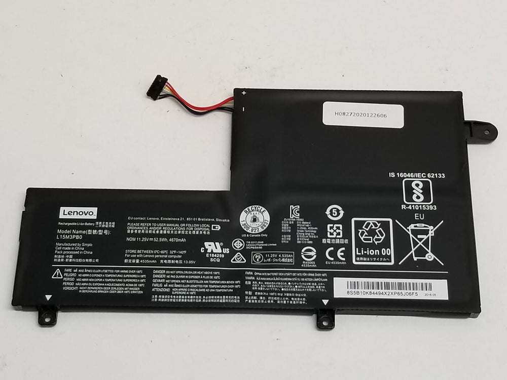 L15M3PB0 Lenovo IdeaPad 320S-14IKBR(81BN004PGE), IdeaPad 330S-15IKB(81F500C5GE), Ideapad Flex 4-1480 Replacement Laptop Battery - JS Bazar