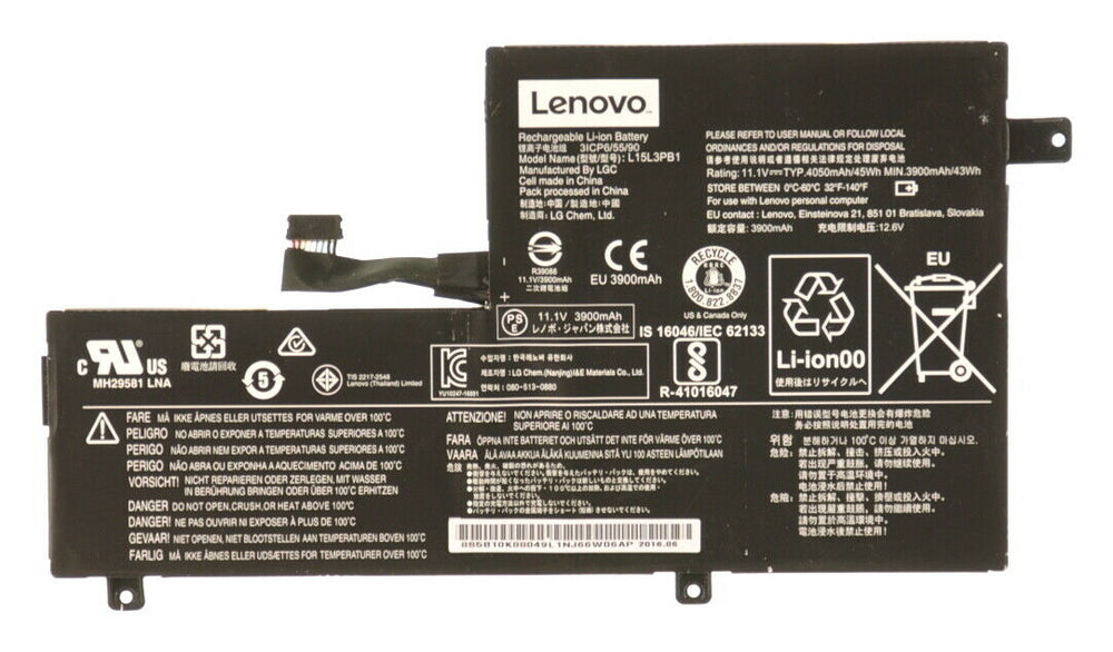 L15C3PB1 Lenovo IdeaPad 330S series, IdeaPad 320S-14IKB(80X400HJGE) Replacement Laptop Battery - JS Bazar