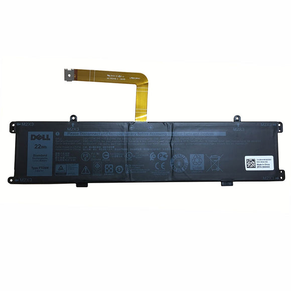 7.6V 22wh Replacement Dell Latitude 7285 FTD6M Tablet Replacement Laptop Battery Laptop Batteries JS Bazar